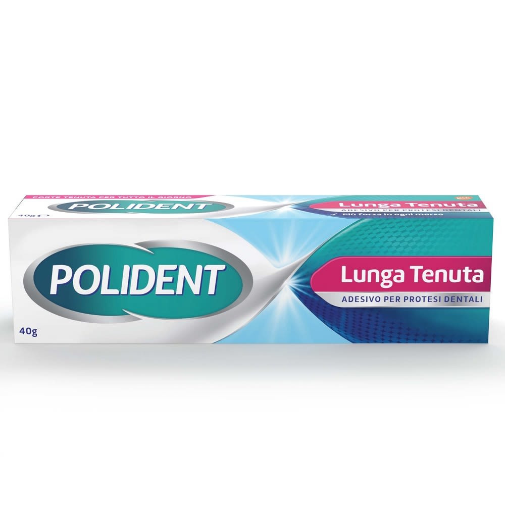 Crema Adesiva per Protesi Dentali Lunga Tenuta 40g - Polident