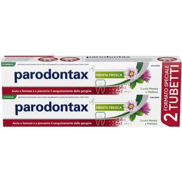 Dentifricio Menta Fresca Bipack 2x75ml - Parodontax