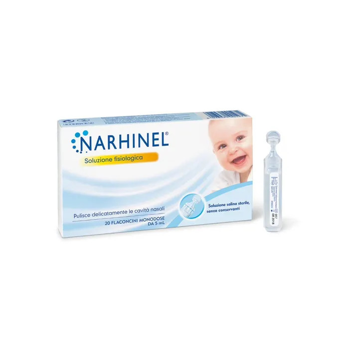 Narhinel Soluzione Fisiologica in Flaconcini Monodose 20x5ml - Narhi