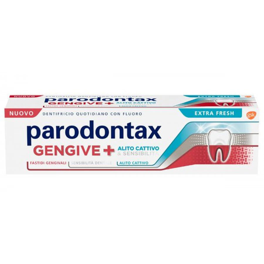 Gengive Alito Extra Fresh protezione completa dentifricio 75ml - Parodontax