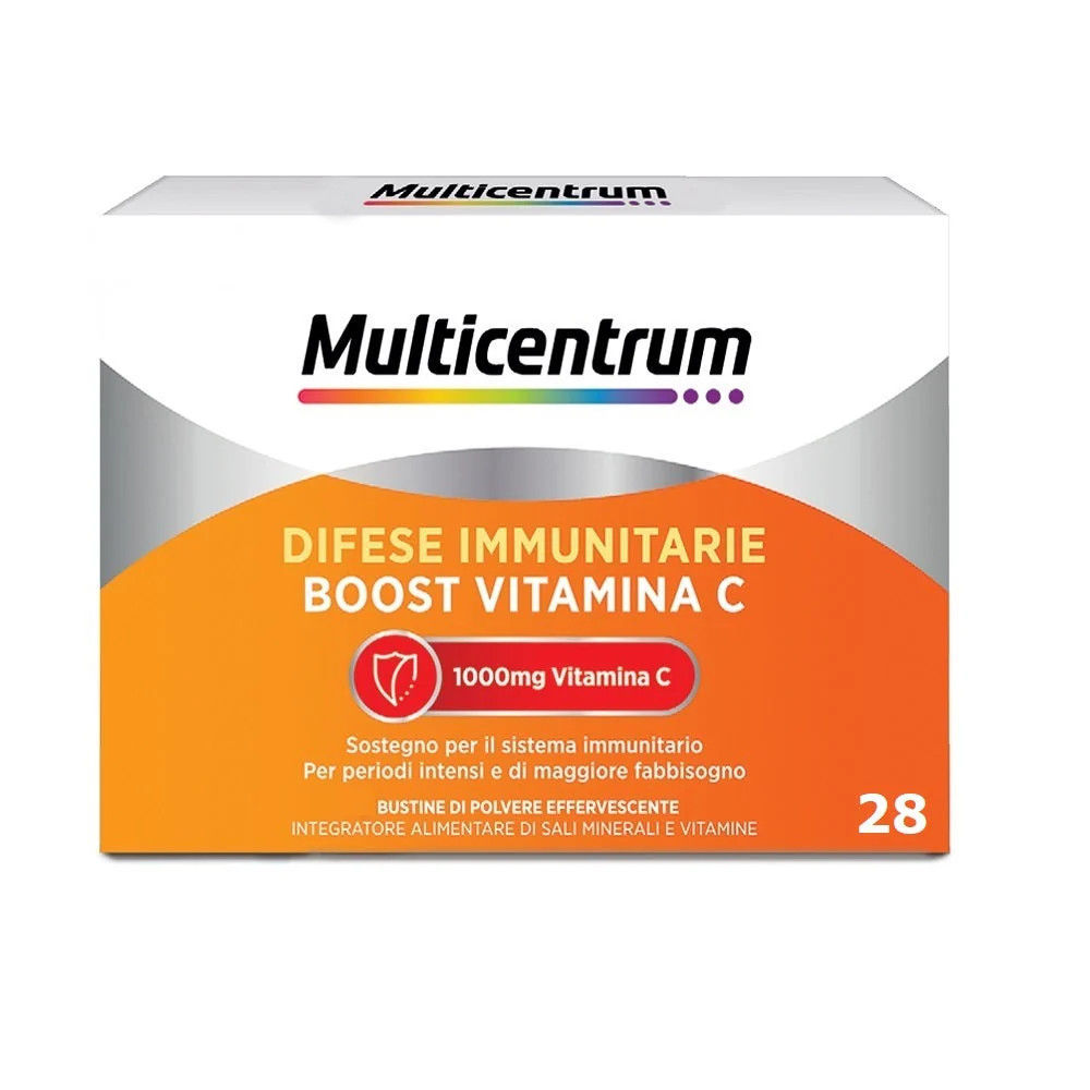 Multicentrum Difese Immunitarie Boost Vitamina C 28 Bustine - Multicentrum