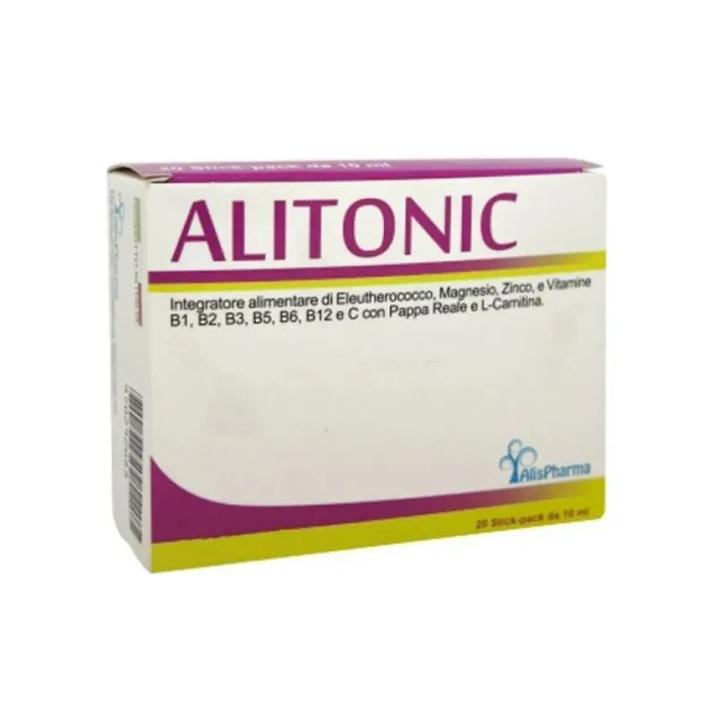 Alitonic Integratore per Stanchezza e Stress 20 Bustine - Alitonic
