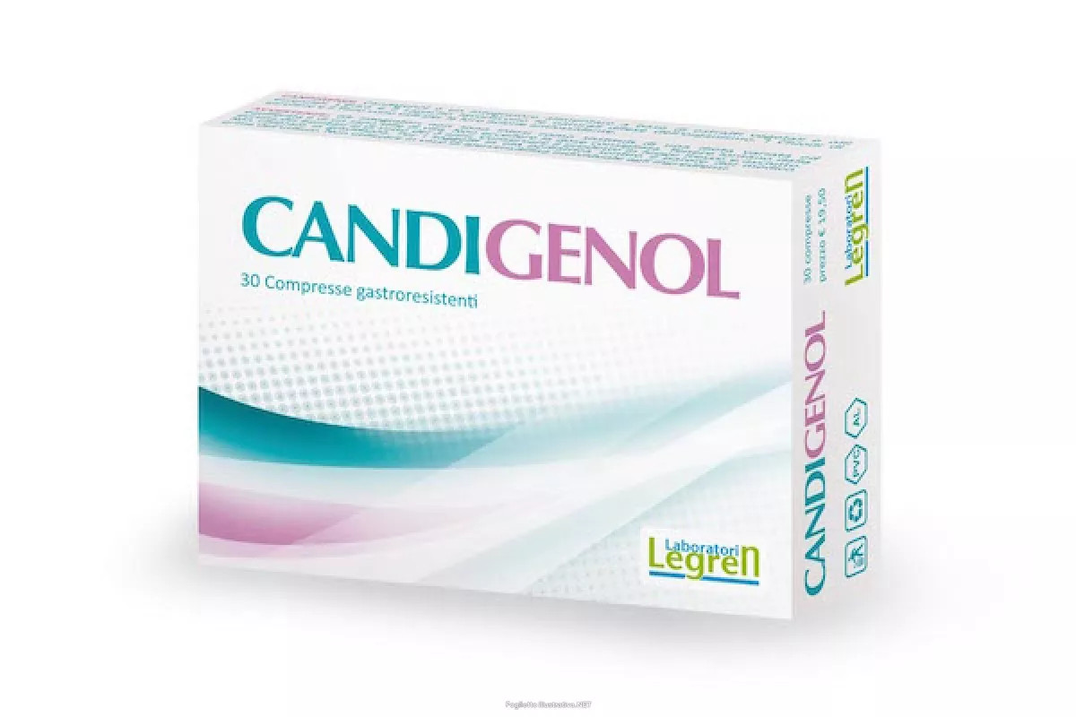 Candigenol Integratore Difese Immunitarie 30 Compresse - Laboratori Legren
