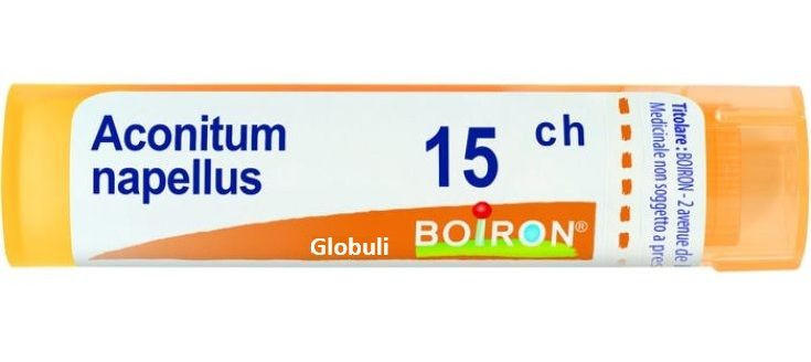 Aconitum Napellus 15CH Globuli Monodose Omeopatico - Boiron