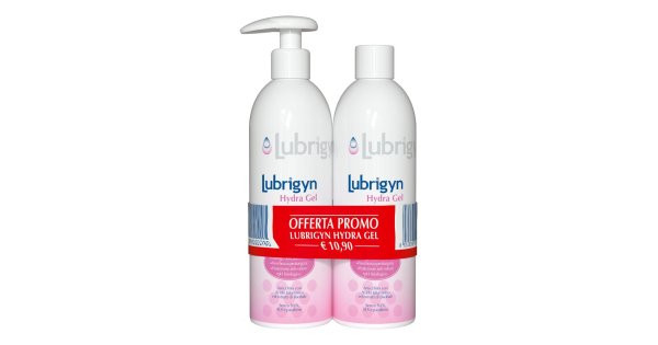 Lubrigyn Hydra Gel Duo Detergente Intimo Delicato 400 ml + 400 ml - Uniderm Farmaceutici