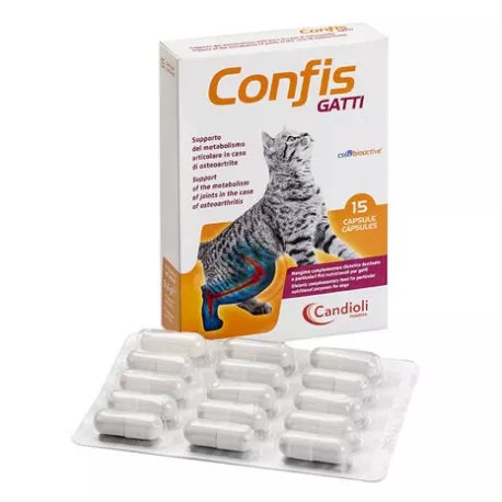 Confis Gatti Mangime per Metabolismo Articolare 15 Capsule - Candioli