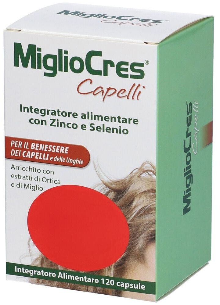 Migliocres Integratore Alimentare Anticaduta 120 Capsule - F&F