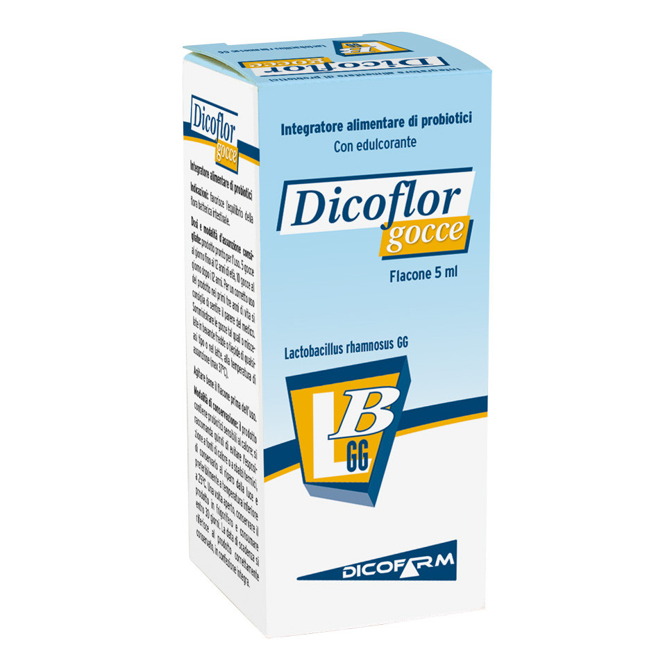 Dicoflor Gocce Integratore Fermenti Lattici 5 ml - Dicoflor