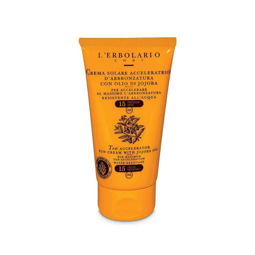 Crema Solare Acceleratrice Abbronzatura SPF15 75ml - L'Erbolario