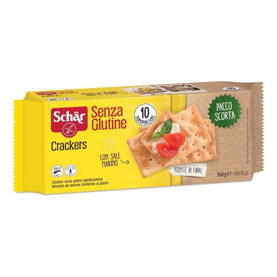 Crackers Senza Glutine e Lattosio 10x35g - Schar