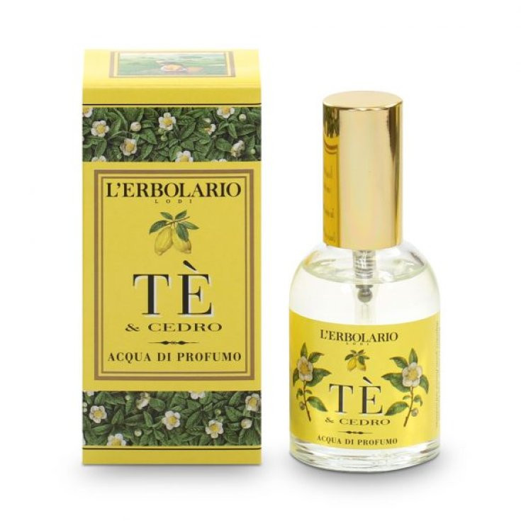 L'Erbolario Tè & Cedro Acqua Profumata Spray 50ml - parafarmaco