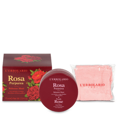 Balsamo Mani Rosa Purpurea 75ml - L'Erbolario