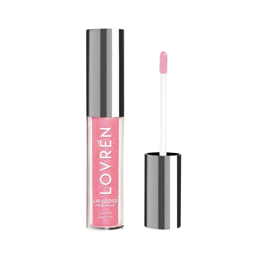 Lovren Gl1 Lip Gloss Nude-Plum Idratante Volumizzante - Lovren