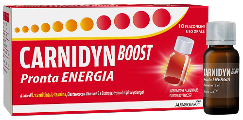 Carnidyn Boost Integratore Energetico in Flaconcini - Carnidyn