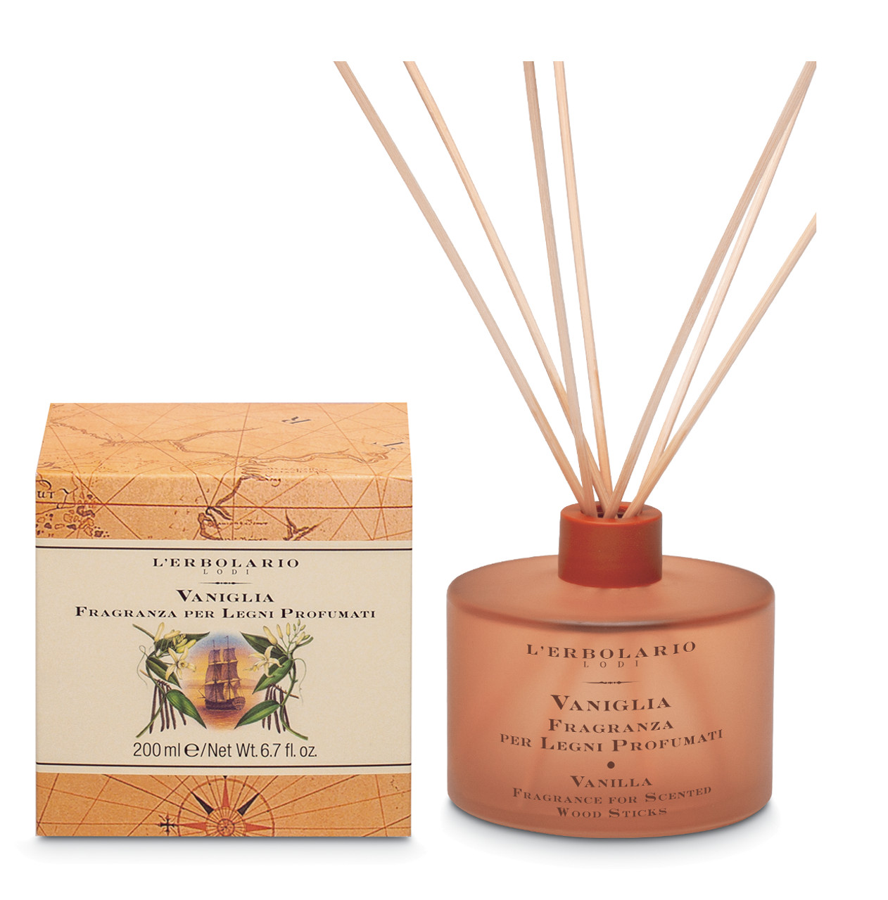 Fragranza Ambiente Vaniglia Legni Profumati 200 ml - L'Erbolario