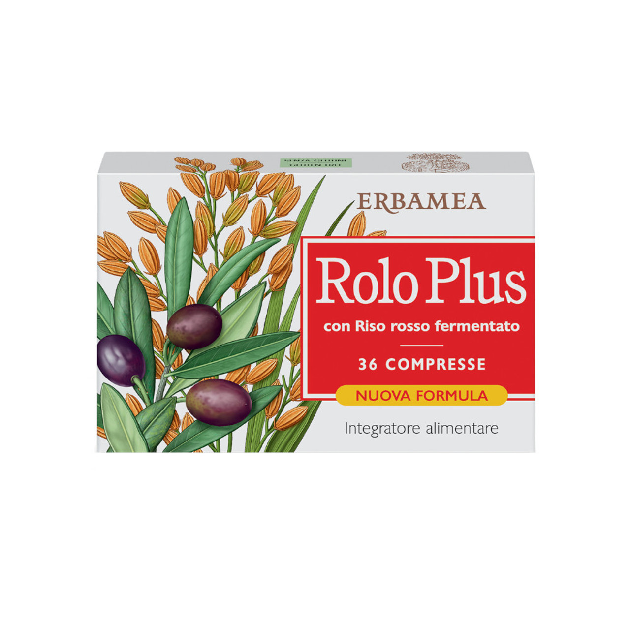 Rolo Plus Erbamea Integratore Metabolismo Lipidi 36 Compresse - Erbamea
