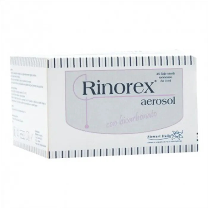 Rinorex Aerosol con Bicarbonato 25 Fiale Monodose da 3 ml - Rinorex
