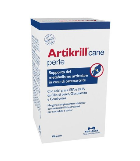 Artikrill Mangime Complementare per Cani con Omega-3 200 Perle - ARTIKRILL