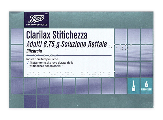 Clarilax Stitichezza Adulti 6,75 g Soluzione Rettale - Almus srl