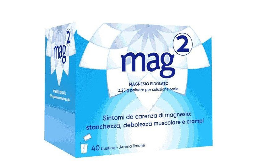 Mag 2 Medicinale per Carenza Magnesio 40 Bustine - MAG