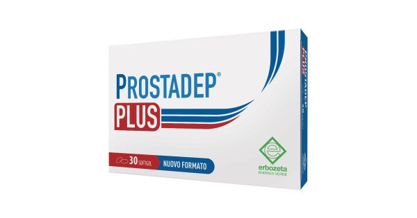 Prostadep Plus Integratore Prostata con Serenoa e Licopene 30 Softgel - Erbozeta