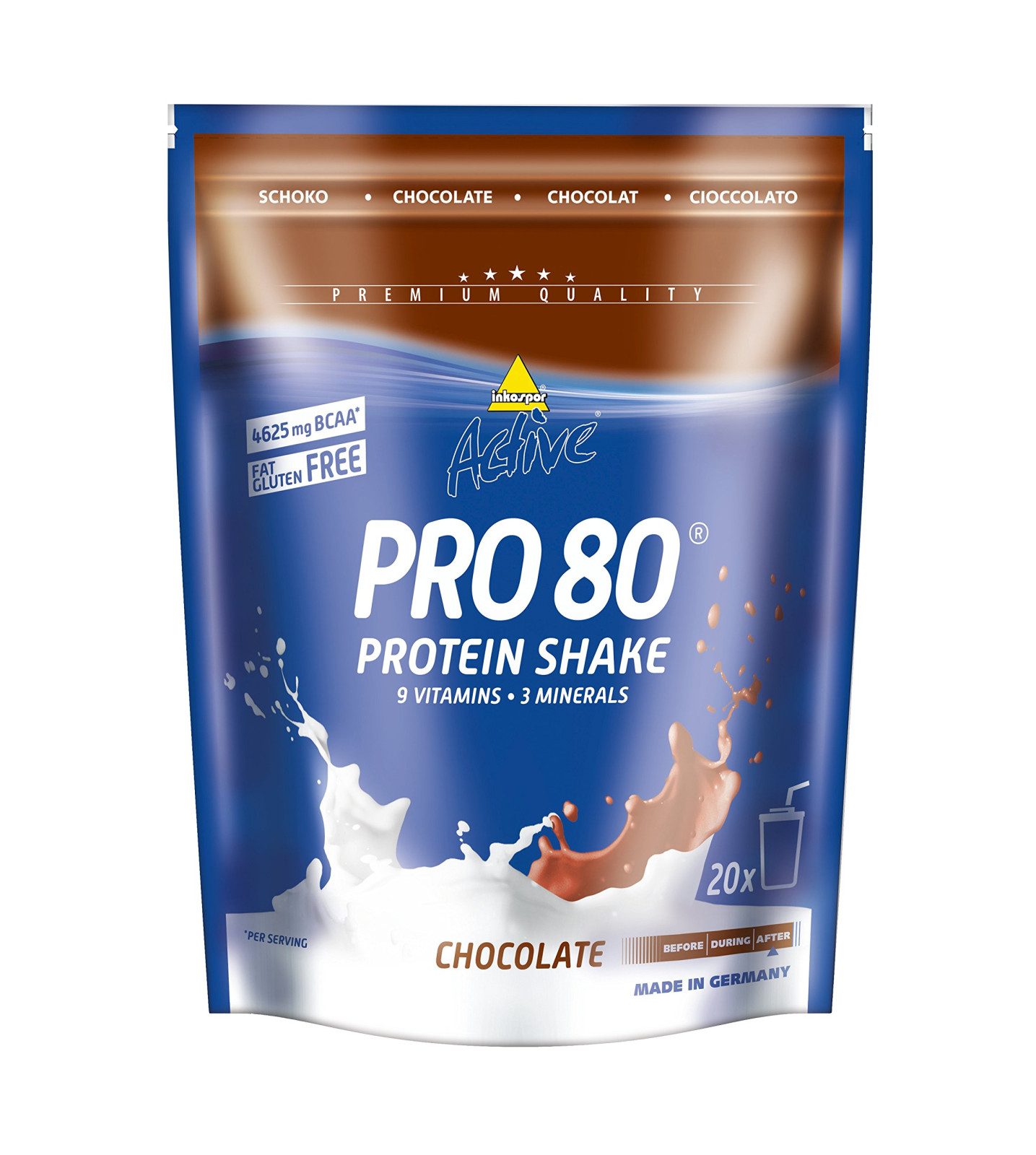 Inkospor Pro 80 Cioccolato Integratore Proteico in Granulato 500g - INKOSPOR