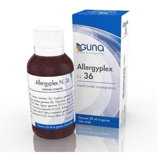 Allergyplex 36 Drenati 30ml Medicinale Omeopatico - GUNA
