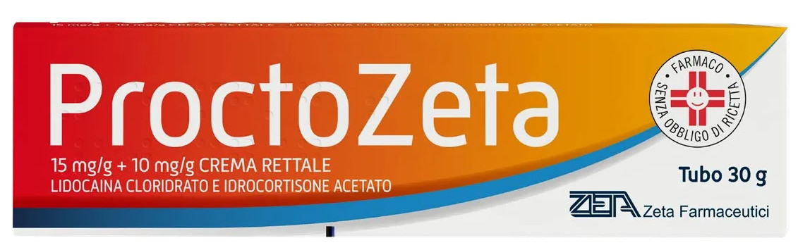 Proctozeta Crema Rettale Lidocaina Idrocortisone 30g - Zeta Farmaceutici