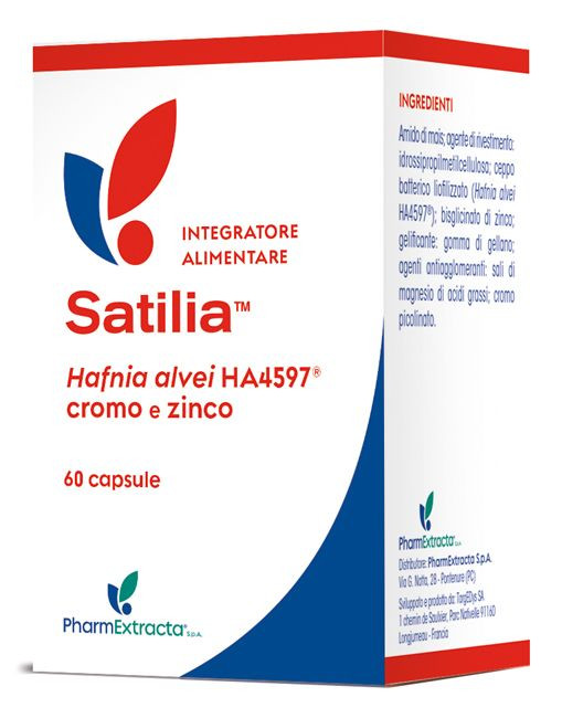 Satilia Integratore Probiotico con Zinco e Cromo 60 Capsule - Pharmextracta