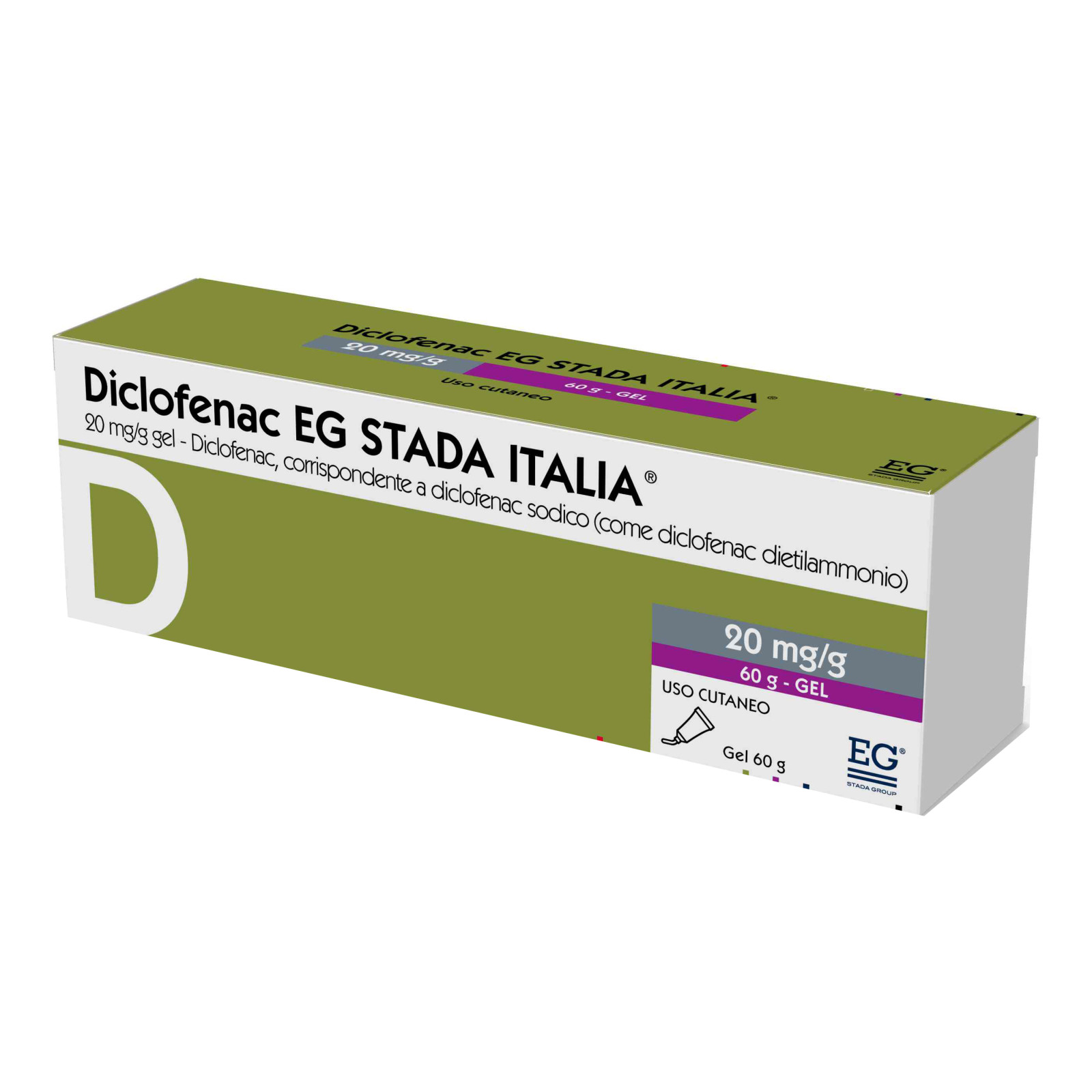 Diclofenac EG STADA Italia 20 mg/g Gel Topico - EG STADA Italia