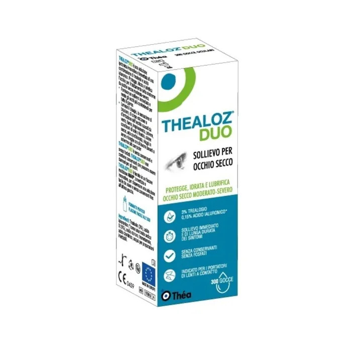 Thealoz Duo Soluzione Oculare Idratante e Lubrificante 10ml - Thealoz