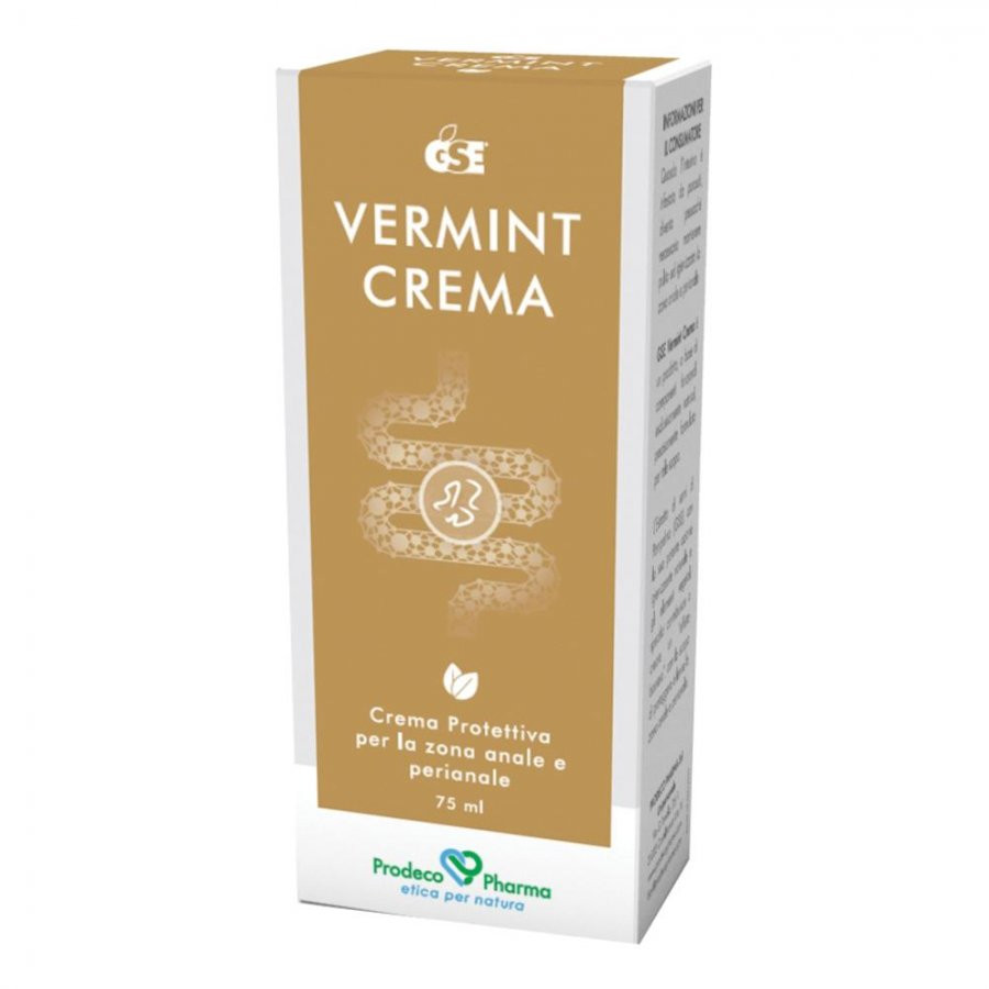 GSE Vermint Crema Perianale 75ml per Igiene e Protezione - GSE