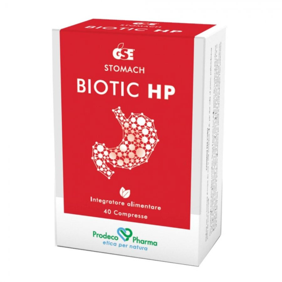 GSE Biotic HP Integratore Alimentare 40 Compresse per Equilibrio Microbico - GSE