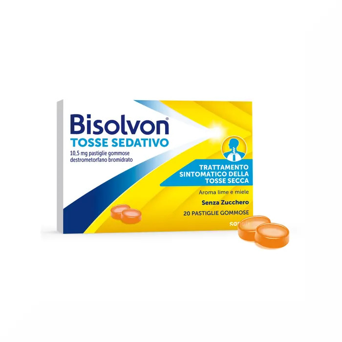 Bisolvon Tosse Sedativo 20 Pastiglie Gommose - Bisolvon