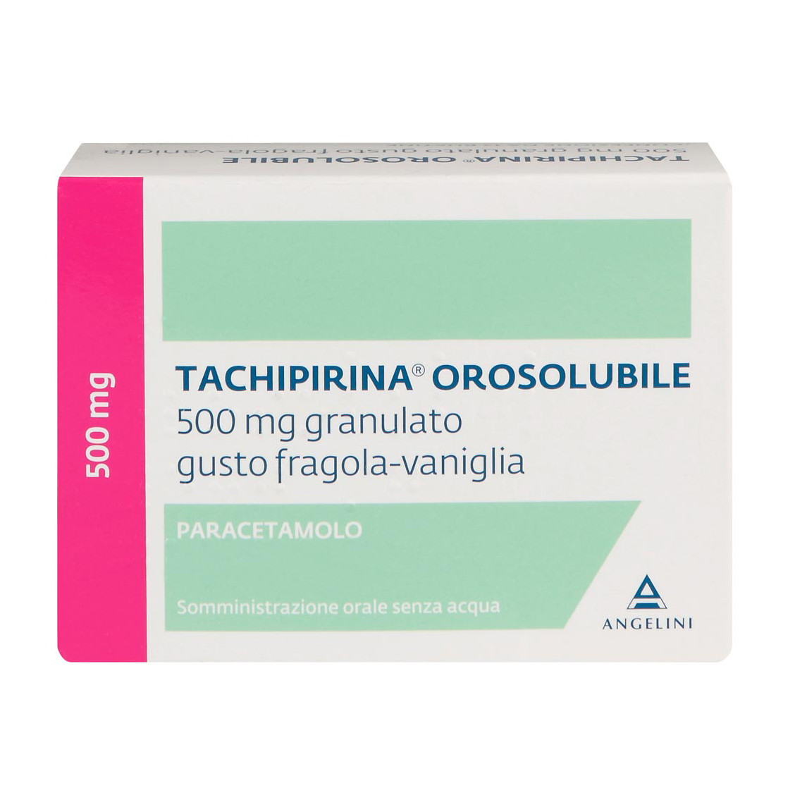 Tachipirina Orosolubile 500 mg Granulato Gusto Fragola e Vaniglia - Tachipirina