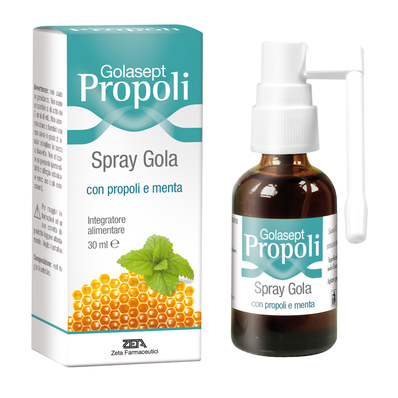 Golasept Spray Gola Adulti 30ml Integratore Alimentare con Propoli - GOLASEPT