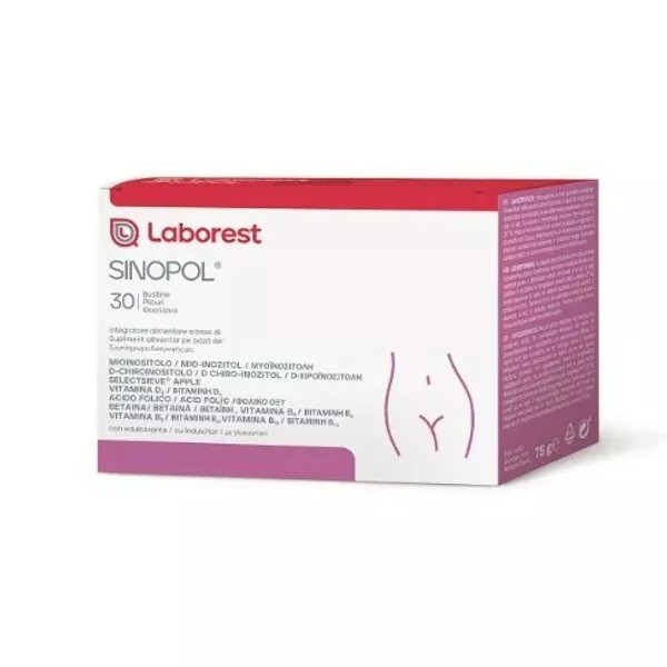 Sinopol Integratore fertilità equilibrio ormonale mioinositolo 30 bustine - Laborest