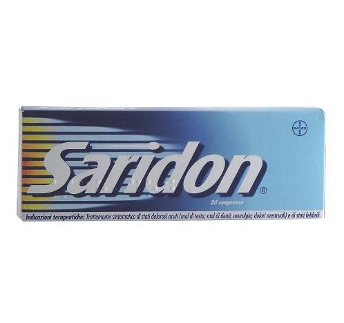 Saridon 20 Compresse Analgesico Antipiretico - Bayer