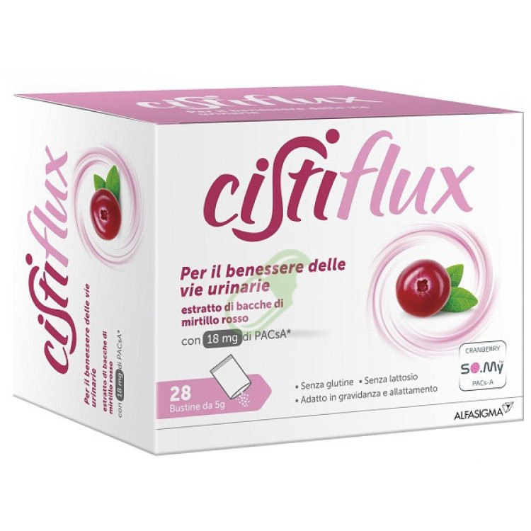 Cistiflux Integratore per Vie Urinarie 28 Bustine - CISTIFLUX