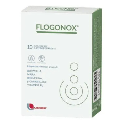 Flogonox Integratore per Stati di Tensione Localizzati 10 Compresse Gastroresistenti - Uriach Italy Srl