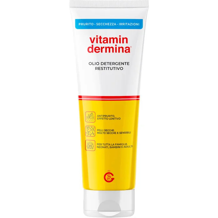 Olio Restitutivo Viso/Corpo 250ml - Vitamindermina