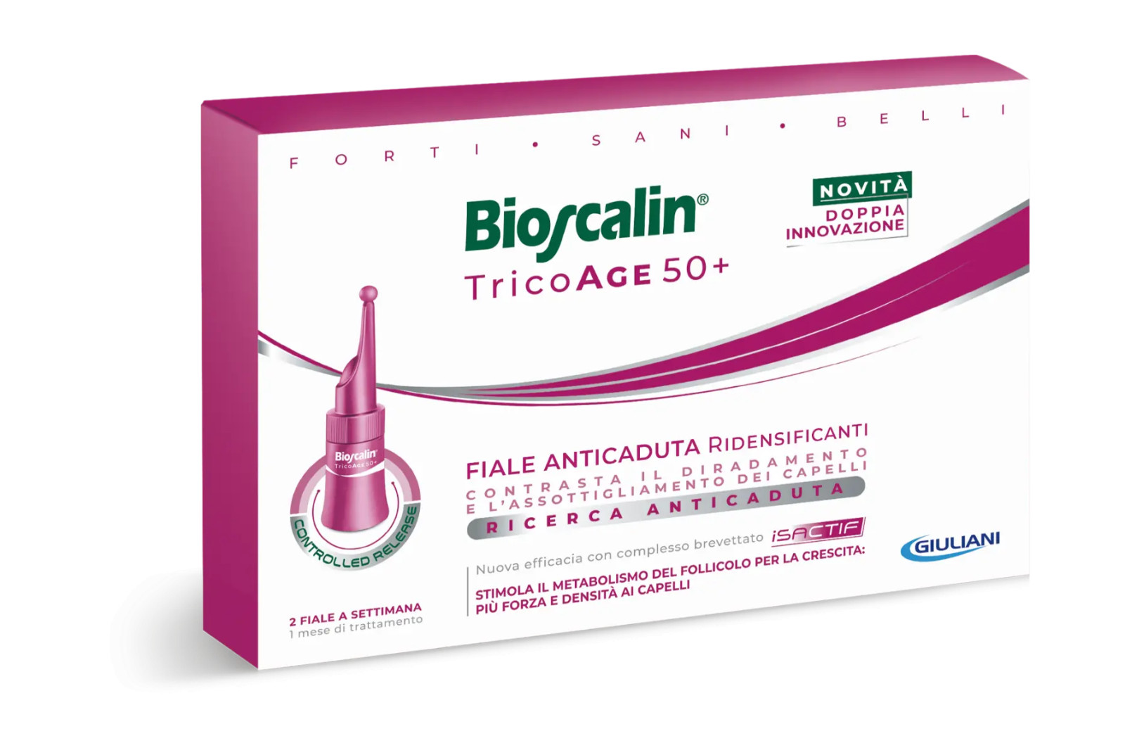 Tricoage Fiale Anticaduta Ridensificanti - Bioscalin