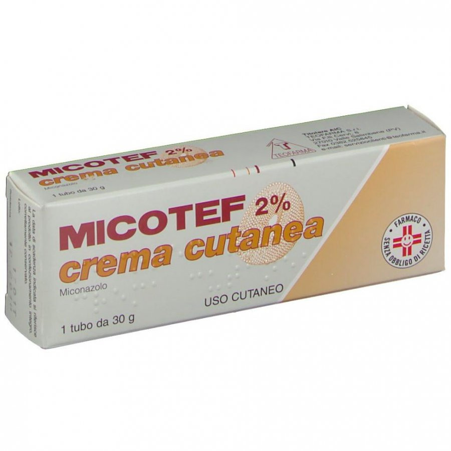 Micotef Crema Cutanea 2% 30g - Teofarma