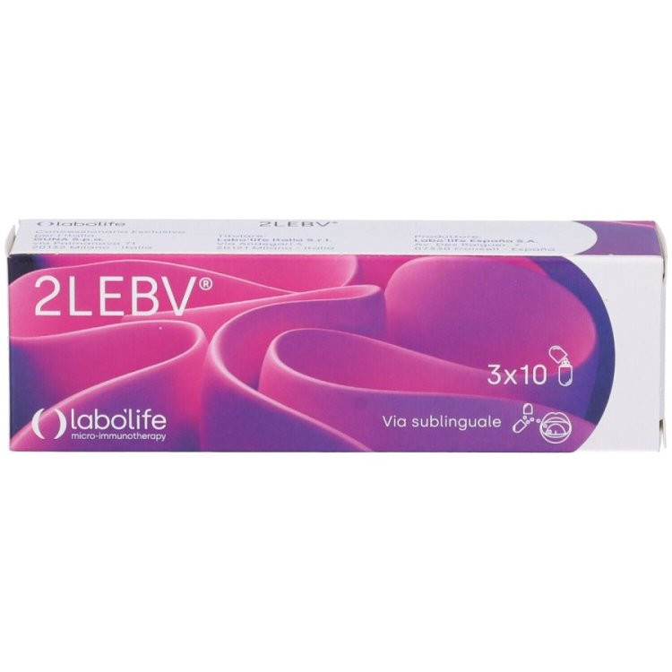 2LEBV Omeopatico per Sistema Immunitario 30 Capsule - Labo'Life