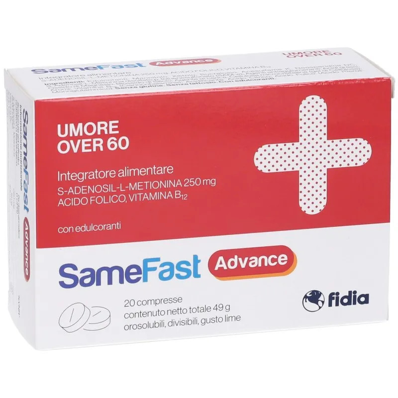 Samefast Advance Integratore Umore ed Energia Over 60 20 Compresse Orosolubili - Samefast