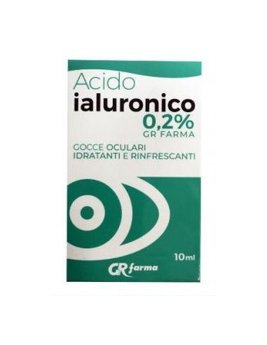 Gocce Oculari Idratanti e Rinfrescanti 10ml - Gr Farma