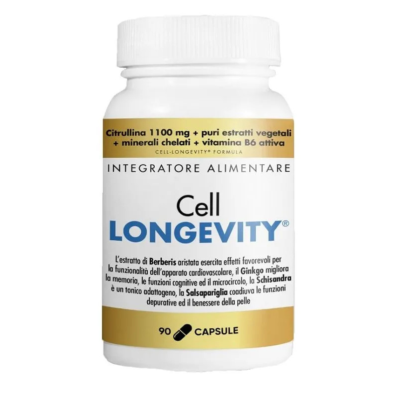 Cell Longevity Integratore per Memoria 90 Capsule - EPINUTRACELL SRL
