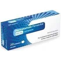 Paracetamolo Pensavital 500 mg 20 Compresse - Pensa Pharma