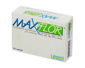 Maxiflor Integratore Alimentare per Flora Intestinale 30 Capsule - Laboratori Legren