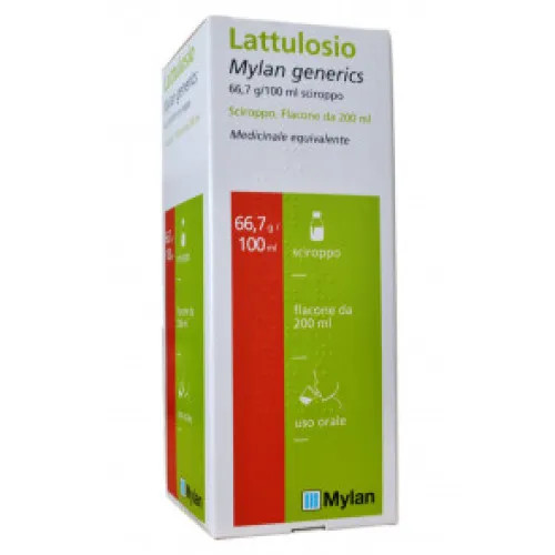 Lattulosio Mylan Generics Sciroppo 200ml 66,7% - Mylan